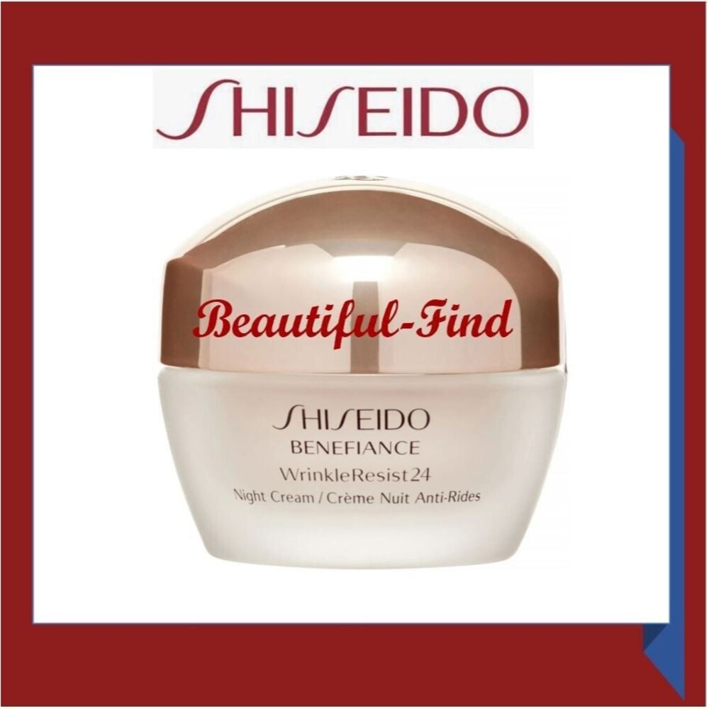 Shiseido - Benefiance WrinkleResist 24 Night Cream - 50 ml / 1.7 Oz New
